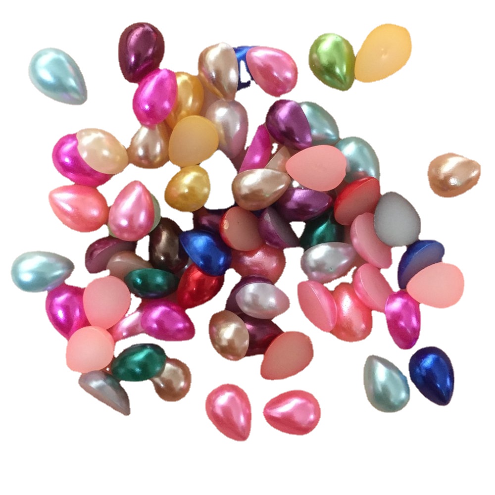Embellishment Glue Craft - 200PCS Harz Nette Tropfen Perle Perle