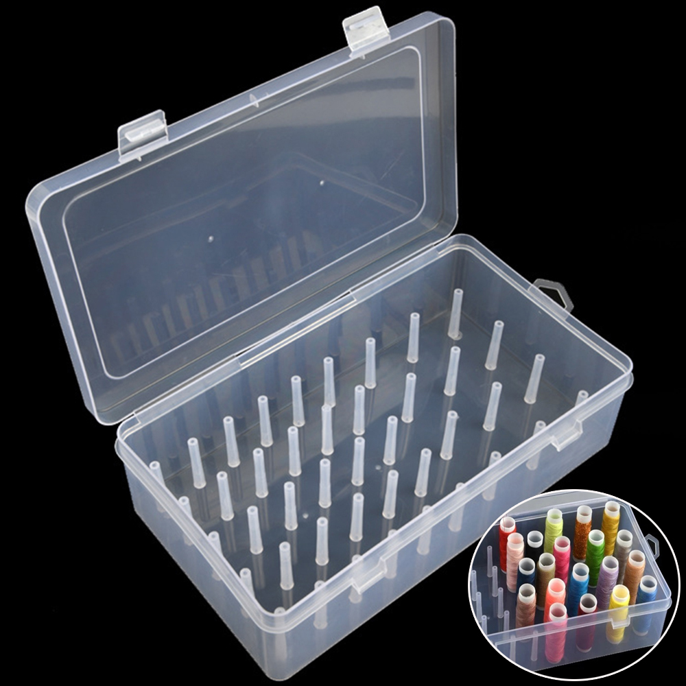 Craft Embellishment Storage - Neue Nähgarn-Box, 42 Stück, Spulen, Spulen,