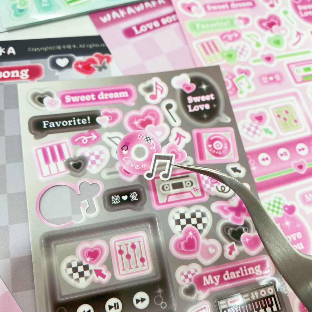 SCRAPBOOK Musik dekorative Auf – Glitter Vinyl Roll Bewertung und Preis