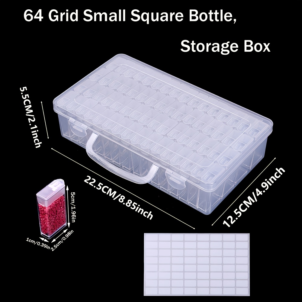 1/2/3/4er-Pack 64-Fächer Diama – Craft Embellishment Storage Bewertung und Preis