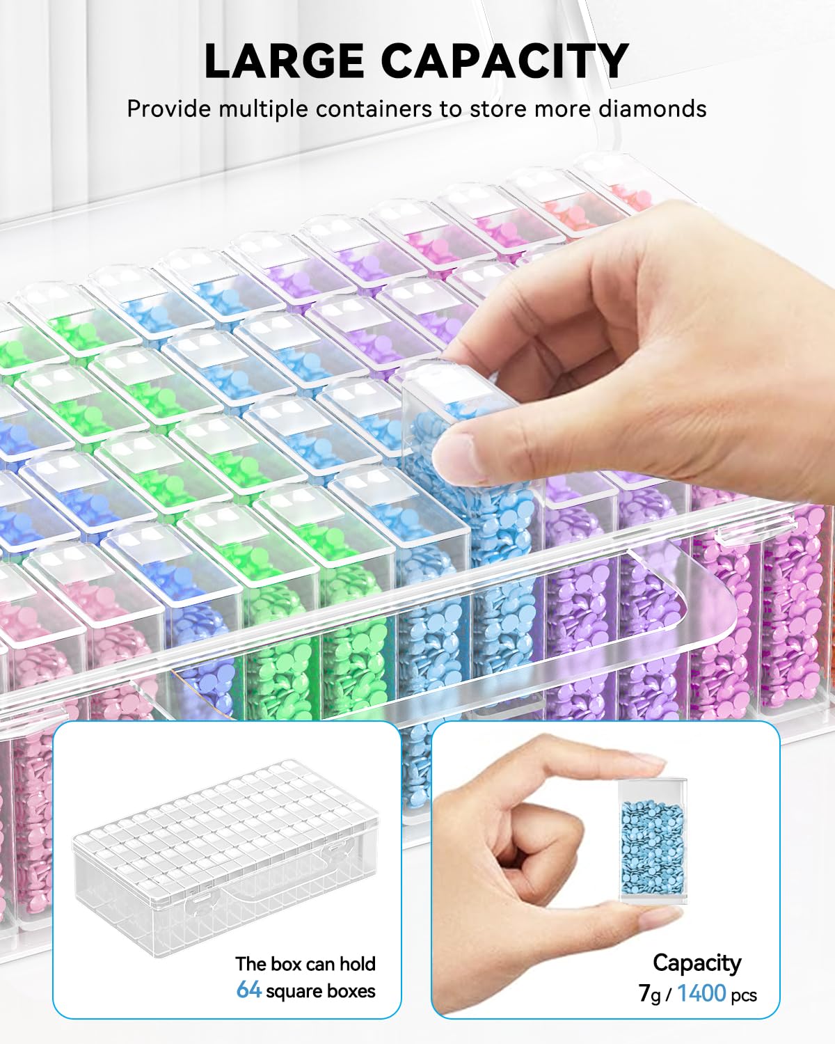 5D DIY Diamantmalerei Werkzeug – Craft Embellishment Storage Bewertung und Preis