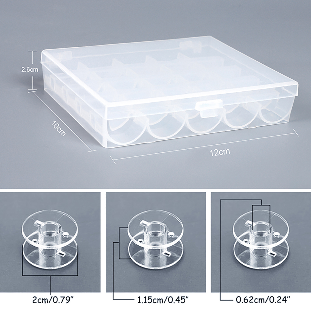 25 Teile/satz Kunststoff Fäden – Craft Embellishment Storage Bewertung und Preis