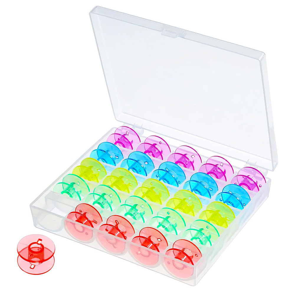 25 Teile/satz Kunststoff Fäden – Craft Embellishment Storage Bewertung und Preis