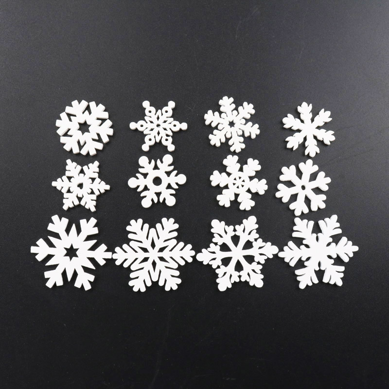 20Pcs Holz Weihnachten Schneef – Christmas Craft Embellishment Bewertung und Preis