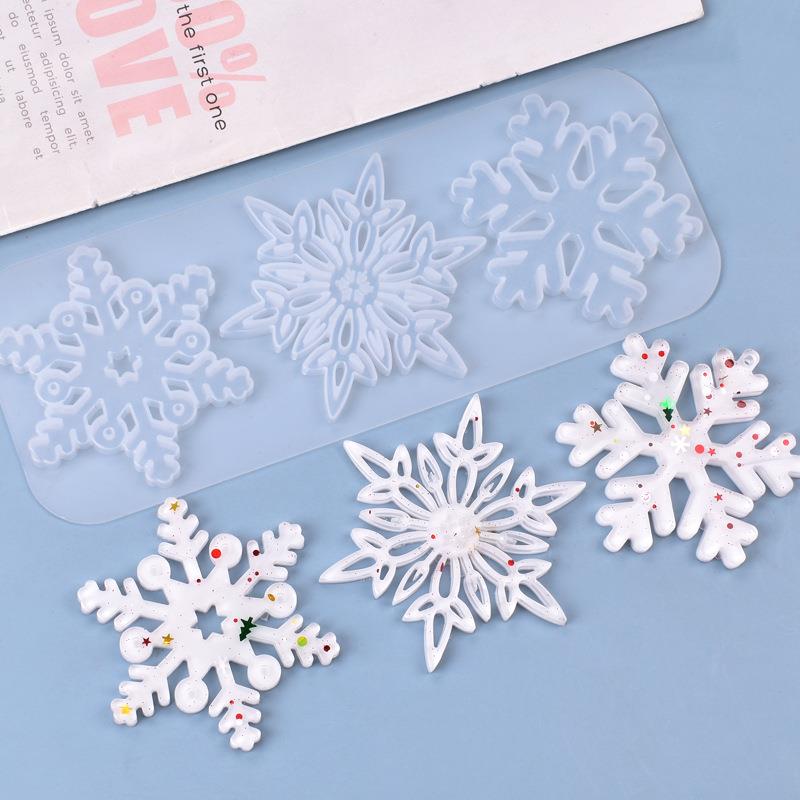 Weihnachten Hohl Schneeflocke  – Christmas Craft Embellishment Bewertung und Preis