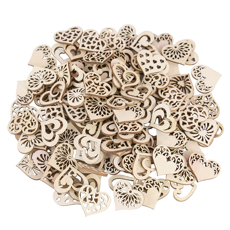 50/100 Stück ausgehöhltes Herz – Embellish Craft Bewertung und Preis