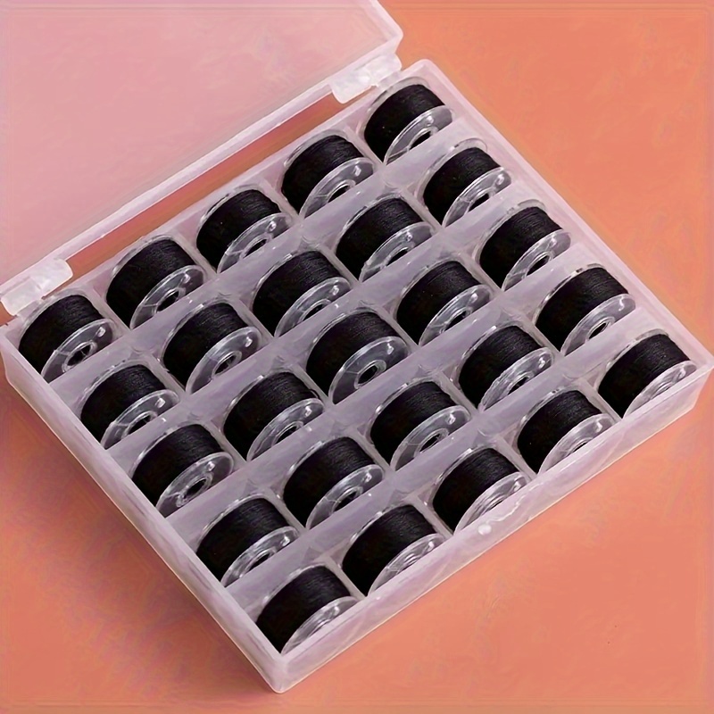 25/PCS/BOX Wundnähgarn, Schwar – Craft Embellishment Storage Bewertung und Preis