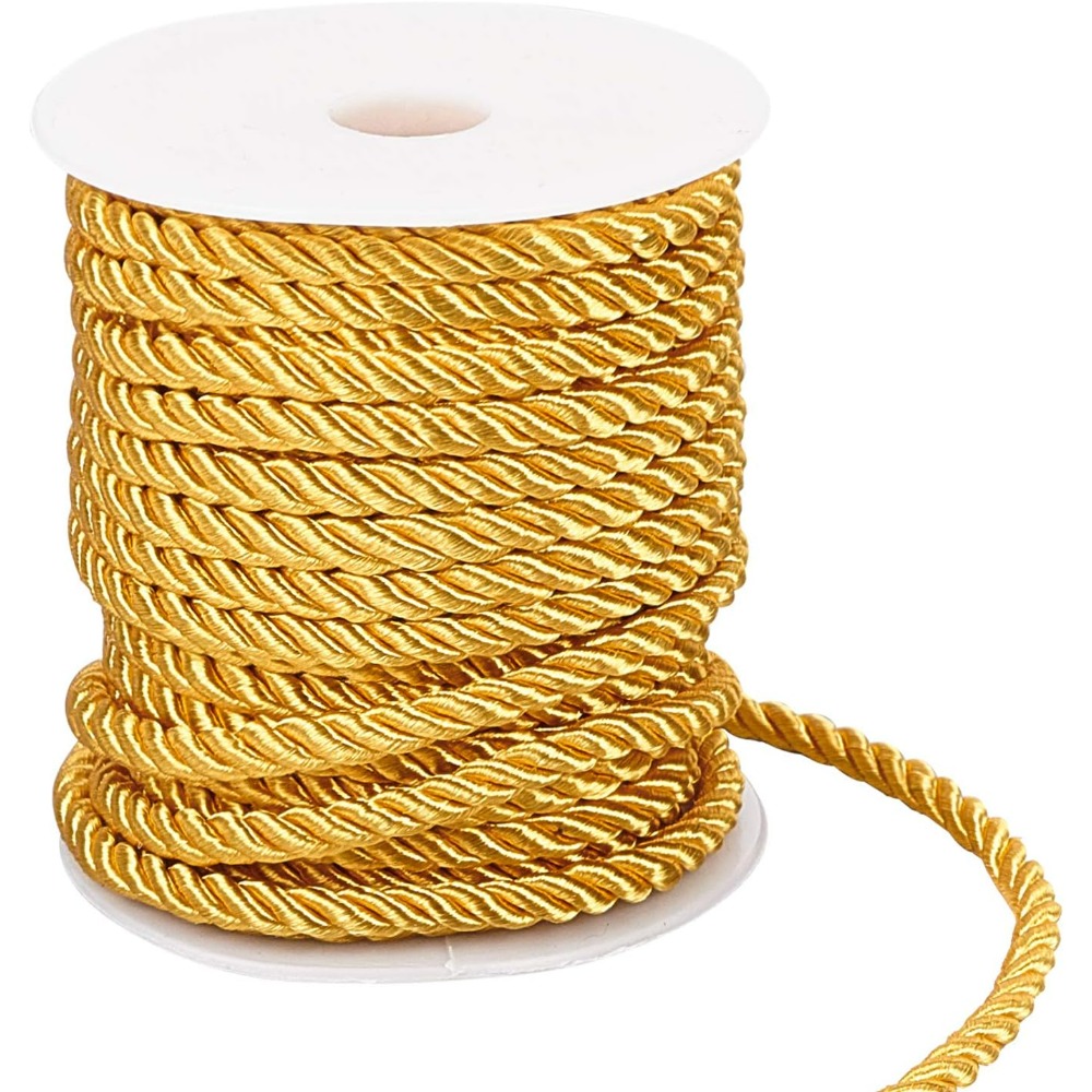 59 Fuß Goldschnur, 5 mm gedreh – Cord Trim Twisted Bewertung und Preis