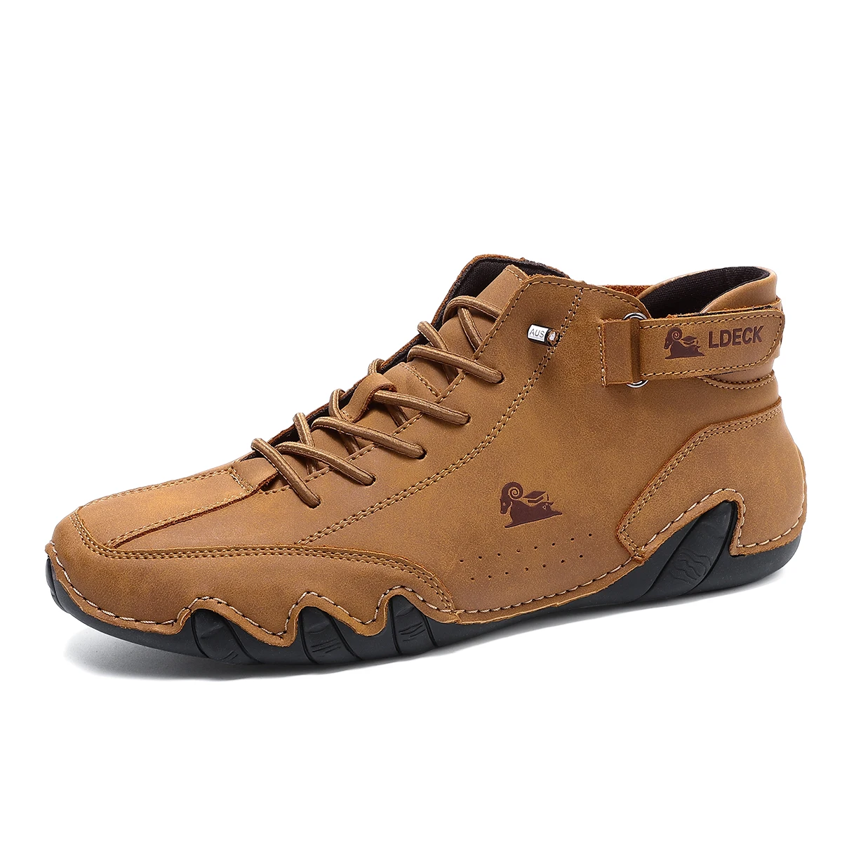 Herren Echtleder-Schuhe, Knöch – Guipure Lace Panel Bewertung und Preis