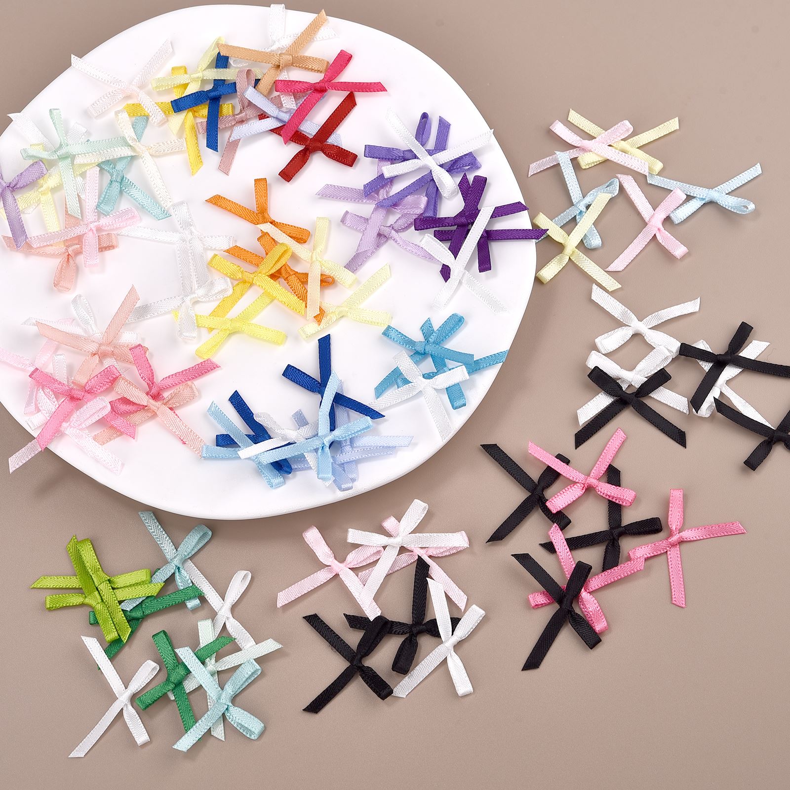 100 Stück 3 mm Bänder, Mini-Sa – Christmas Craft Embellishment Bewertung und Preis