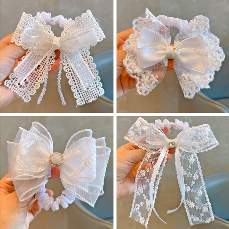 Elastische Haargummis mit weiß – Tassel Fringe Trim Bewertung und Preis