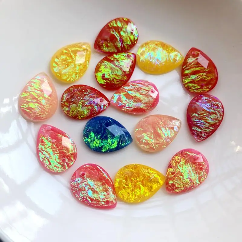 15 Stück 13*18mm tropfenförmig – Sew On Rhinestone Bewertung und Preis