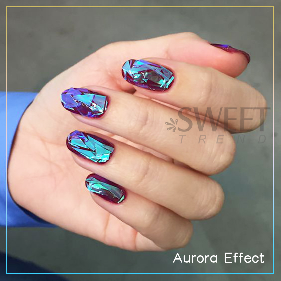 8 stücke Holographische Aurora – Glitter Vinyl Roll Bewertung und Preis