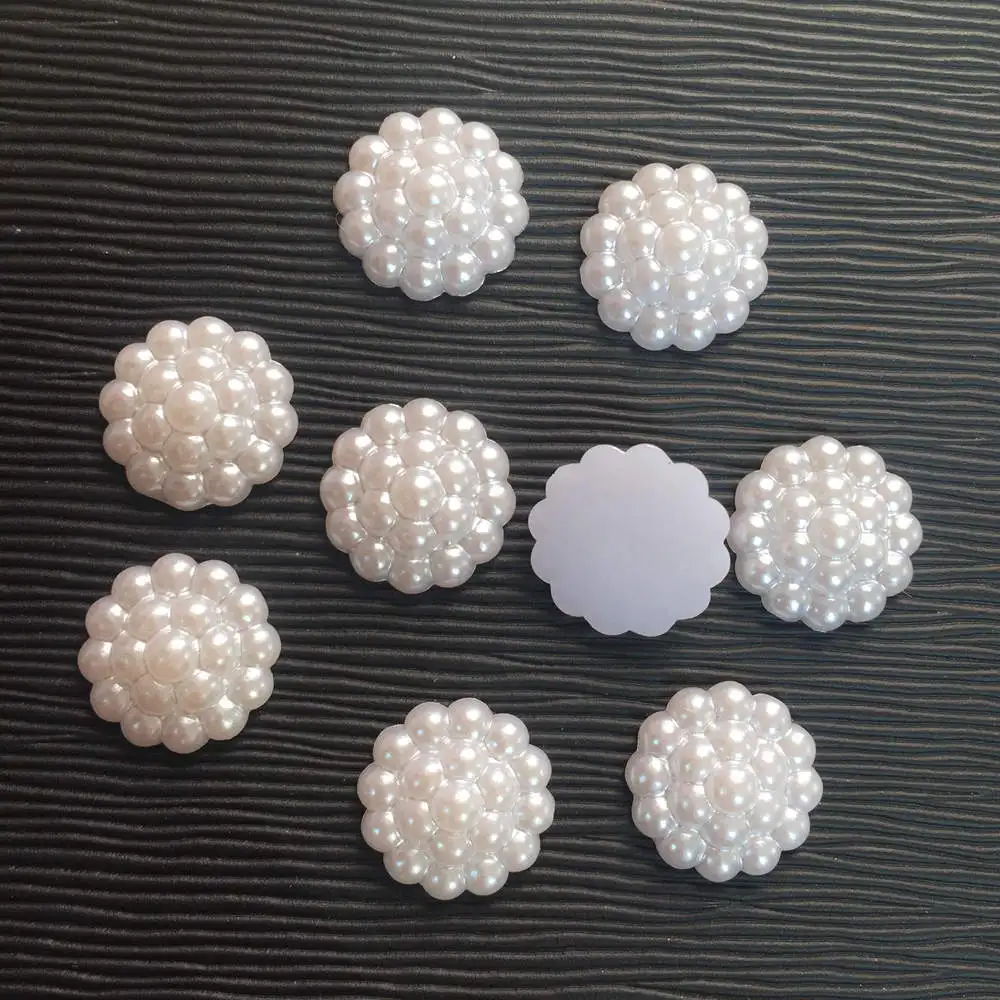 80 Stück/Los Flache Perlen für – Embellishment Glue Craft Bewertung und Preis